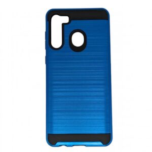 Case Samsung Galaxy A21 Hard Case Bleu