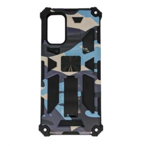 Case Samsung Galaxy A13 5G / A32 5G Case With Stand Magnetic Camo Bleu