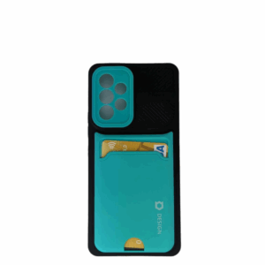 Case Samsung A53 5G Hard Case Camera Protector Whit Slot Card Green