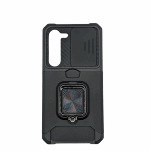 Case Samsung S21 Fe Case iRing Hide Camera & Slot Card Black