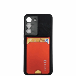 Case iPhone S22 Hard Case Camera Protector Whit Slot Card Red