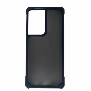 Case Samsung Galaxy S21 Transparent Corner Bleu