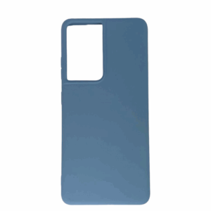 Case Samsung Galaxy S21 Silicone Bleu