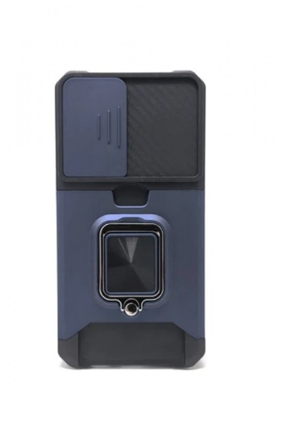Case S22 iRing Hide Camera & Slot Card Blue