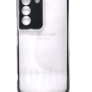 Case Samsung S22 Silicone Transparent Jelly Black