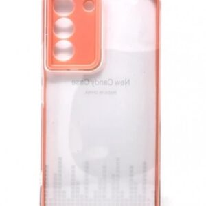 Case Samsung S22 Silicone Transparent Jelly Pink