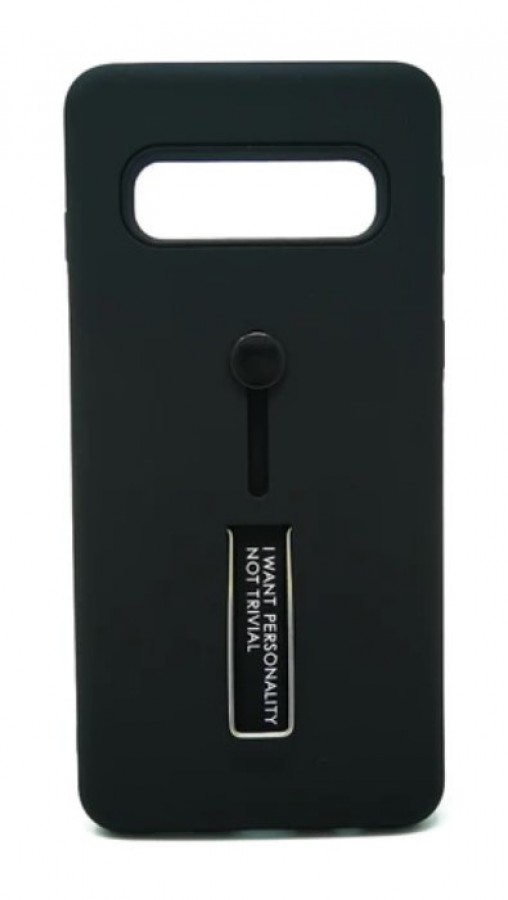 Case Samsung Galaxy S10 Hard Case With Kickstand Black